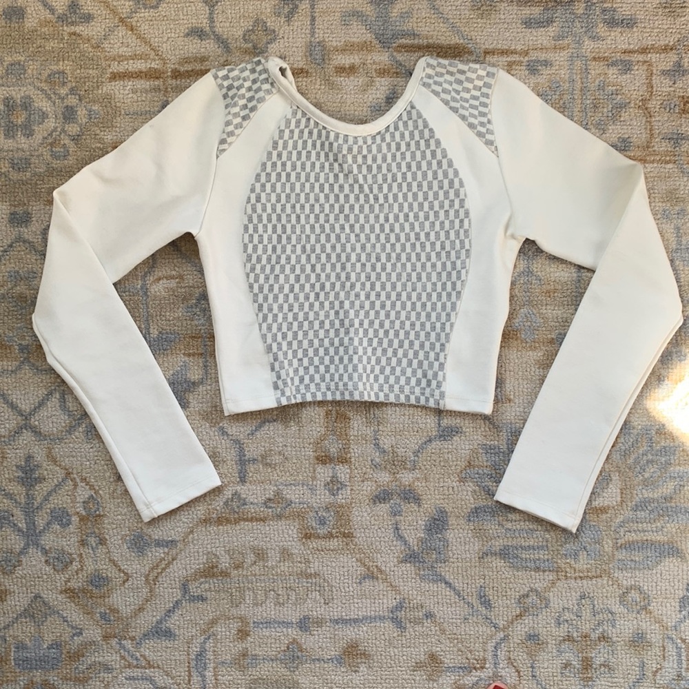 Stretch Crop Top Size S